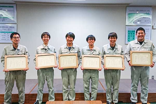 永年勤続表彰