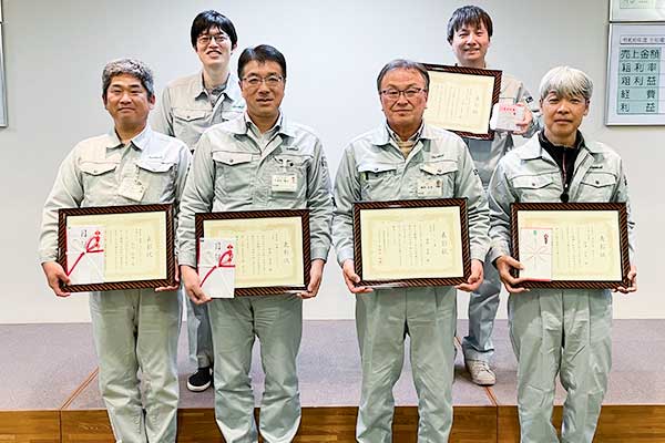 永年勤続表彰